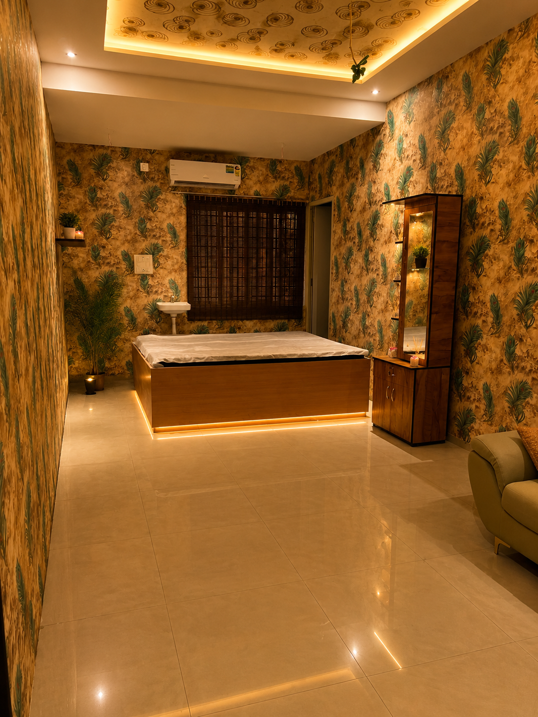 Aromatherapy massage room at Aayatana Luxury Spa Bengaluru